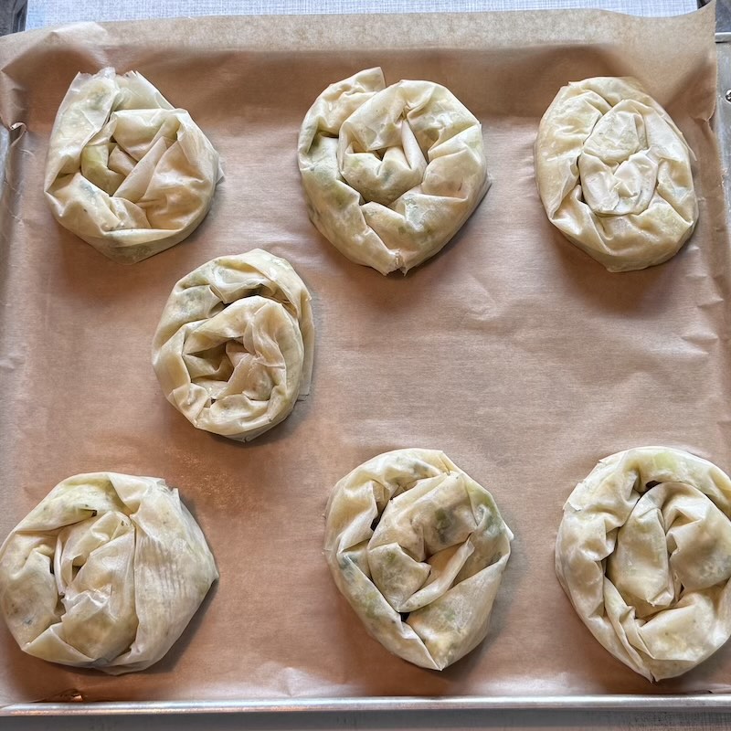 Zu Schnecken eindrehen